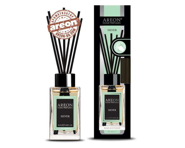 Аромадифузор Areon Home Perfume LUX Silver 85мл PL02