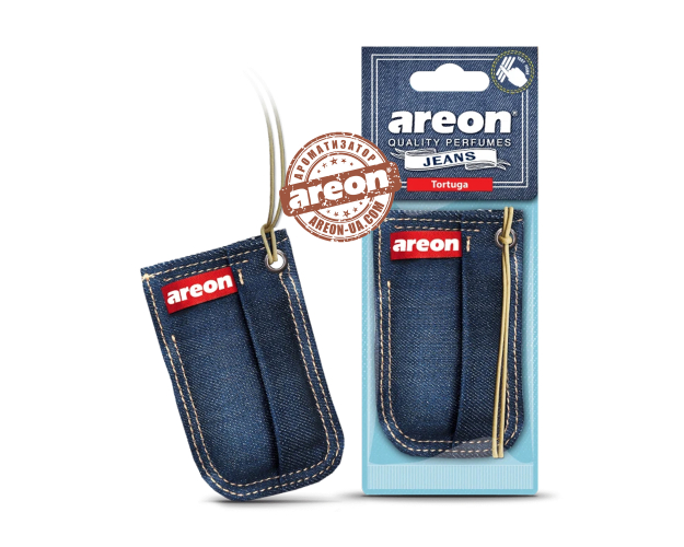 Ароматизатор воздуха Areon Jeans мешочек Tortuga AJB02