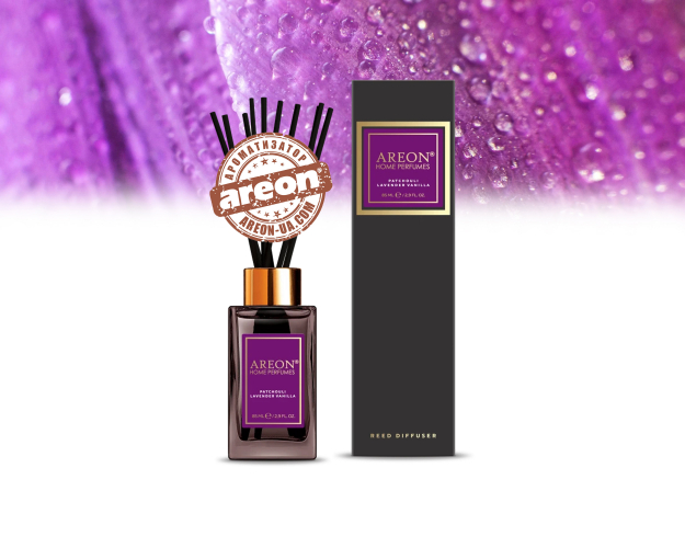 Аромадиффузор Areon Home Perfumes Premium Patchouli Lavender 85мл PSL02
