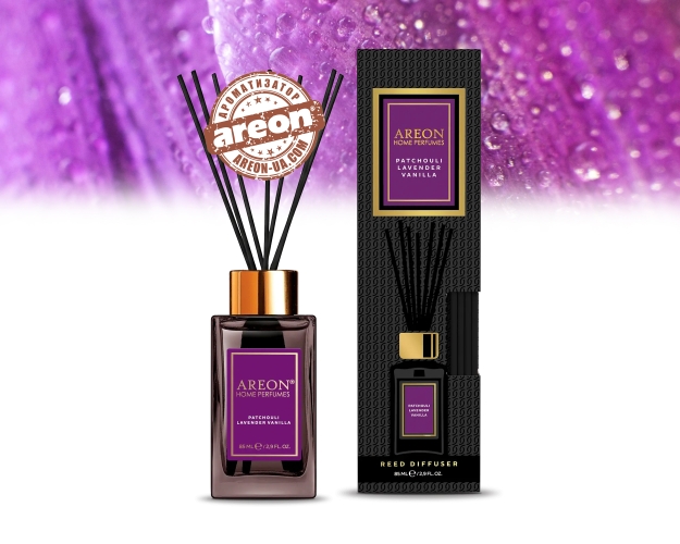 Аромадиффузор Areon Home Perfumes Premium Patchouli Lavender 85мл PSL02