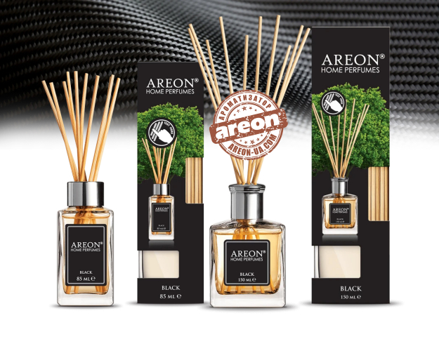 Аромадиффузор Areon Home Perfumes LUX Black 85мл PS8