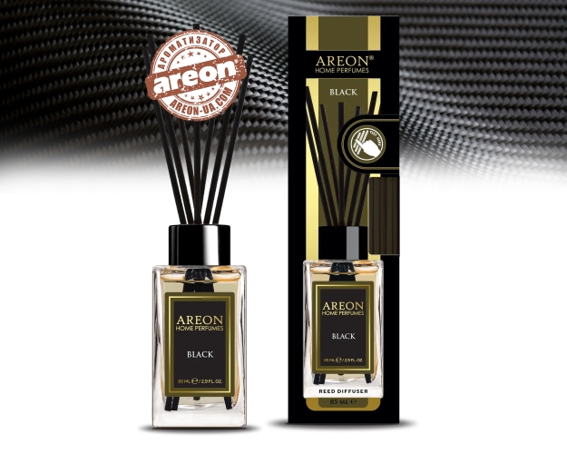 Аромадиффузор Areon Home Perfumes LUX Black 85мл PS8