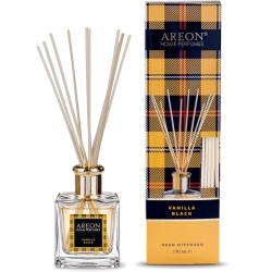 Аромадиффузор Areon Home Perfumes Tartan Vanilla Black 150ml