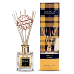 Аромадиффузор Areon Home Perfumes Tartan Vanilla Black 150ml