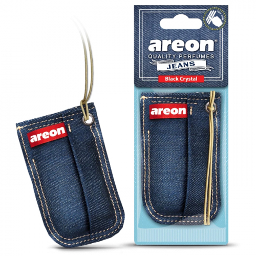 Ароматизатор повітря Areon Jeans мешочек Black Crystal