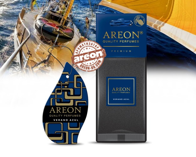 Ароматизатор повітря Areon Premium Verano Azul DP01