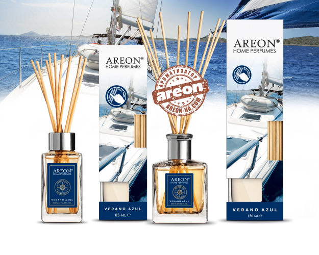 Аромадифузор Areon Home Perfume LUX Verano Azul 85мл PS9