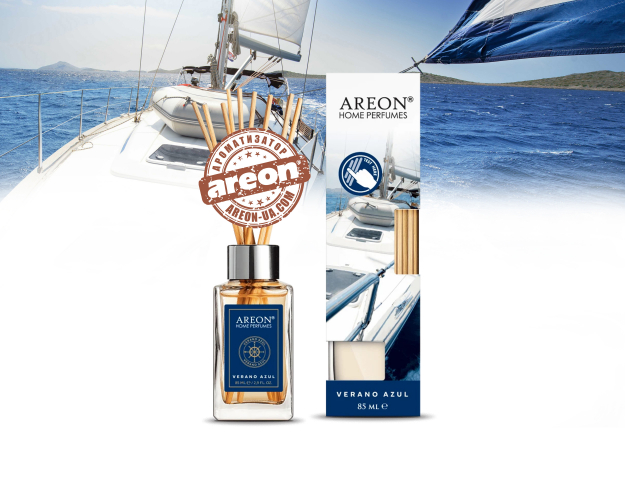 Аромадифузор Areon Home Perfume LUX Verano Azul 85мл PS9