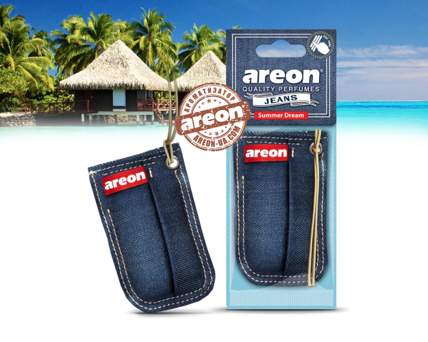 Ароматизатор повітря Areon Jeans мешочек Summer Dream