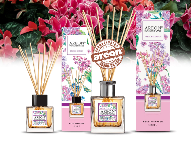 Аромадифузор Areon Home Perfume Garden French Garden 150мл HBO01