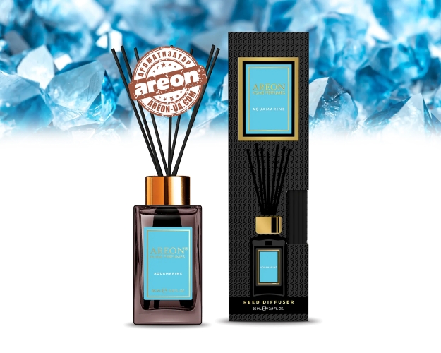 Аромадиффузор Areon Home Perfumes Premium Aquamarine 85мл PSL04