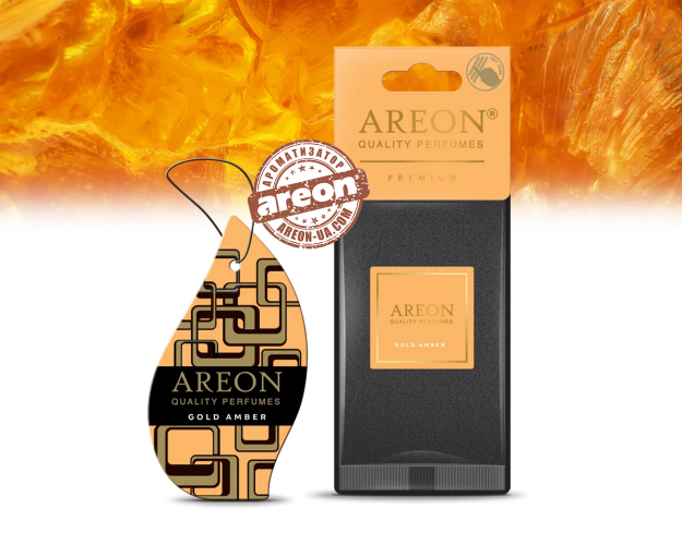 Ароматизатор повітря Areon Premium Gold Amber DP04
