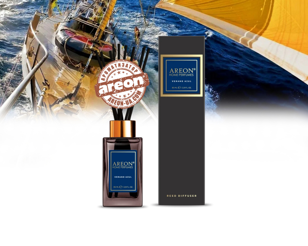 Аромадиффузор Areon Home Perfumes Premium Verano Azul 85мл PSL01