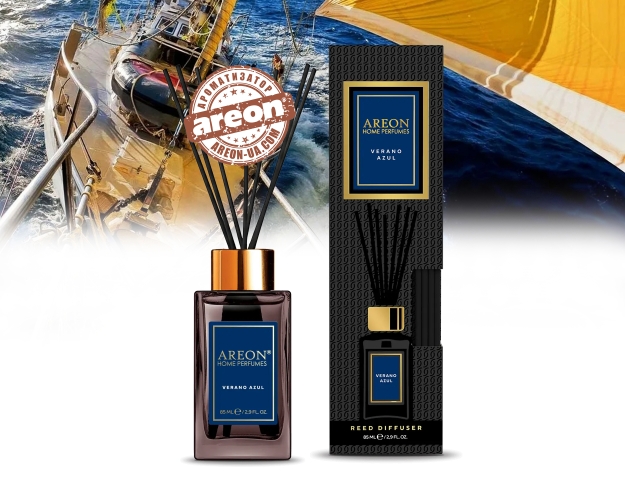 Аромадиффузор Areon Home Perfumes Premium Verano Azul 85мл PSL01