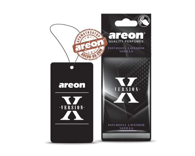 Ароматизатор воздуха Areon X-Version Patchouli Lavender Vanilla AXV14