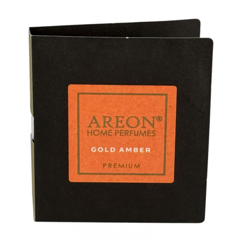 Пробник-Тестер Ароматизатор Areon Premium аромат - Gold Amber TP07