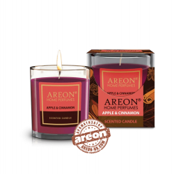 Ароматична свічка Areon Apple & Cinnamon 120гр