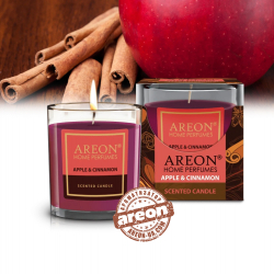Ароматична свічка Areon Apple & Cinnamon 120гр