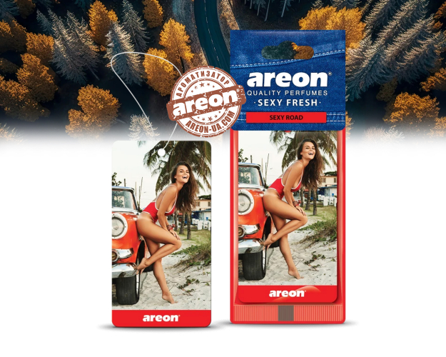 Ароматизатор воздуха Areon Sexy Fresh Sexy Road ASF02