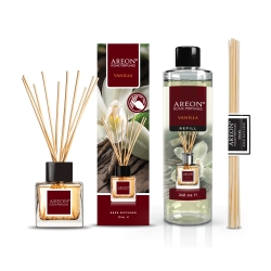 Набір ароматизаторів для дому міні Areon Home Perfumes Vanilla 50+260мл
