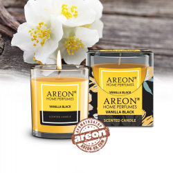 Ароматична свічка Areon Vanilla Black 120гр