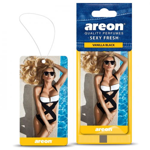 Ароматизатор повітря Areon Sexy Fresh Vanilla Black ASF04