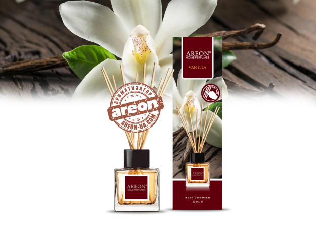 Аромадиффузор Areon Home Perfumes Vanilla 50мл HP4