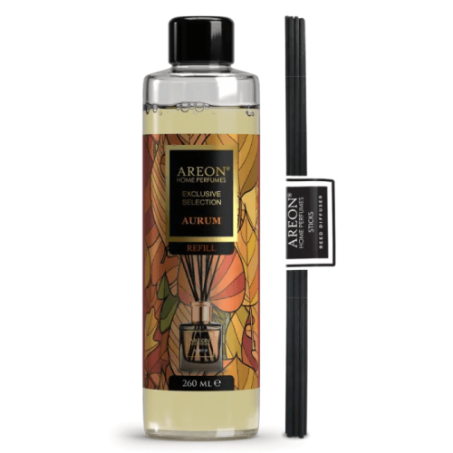 Наполнитель для аромадиффузора Areon Home Perfumess Refill Exclusive Aurum 260мл CVE01