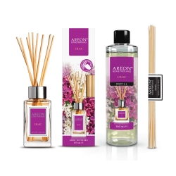 Набір ароматизаторів для дому середній Areon Home Perfumes Lilac 85+260мл
