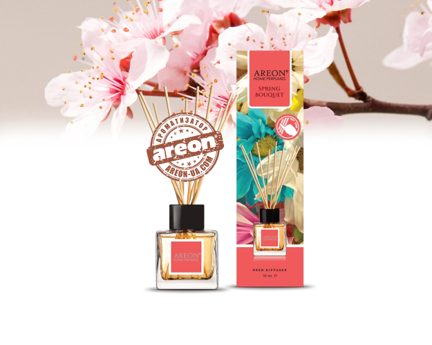 Аромадиффузор Areon Home Perfumes Spring Bouquet 50мл HP6