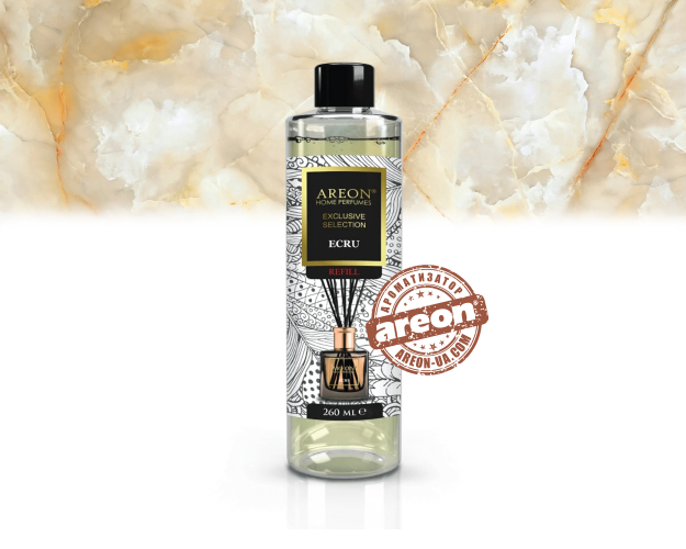 Наполнитель для аромадиффузора Areon Home Perfumess Refill Exclusive Ecru 260мл CVE03