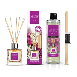 Набір ароматизаторів для дому стандрт Areon Home Perfumes Lilac 100+260мл