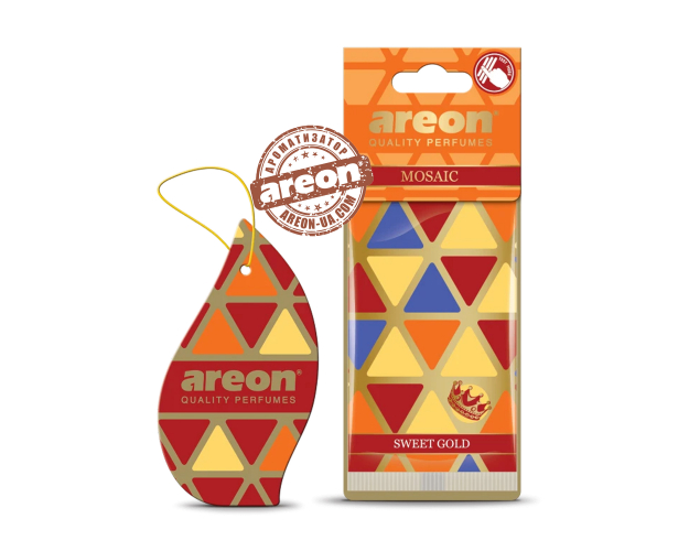 Ароматизатор повітря Areon Mosaic Sweet Gold AM04