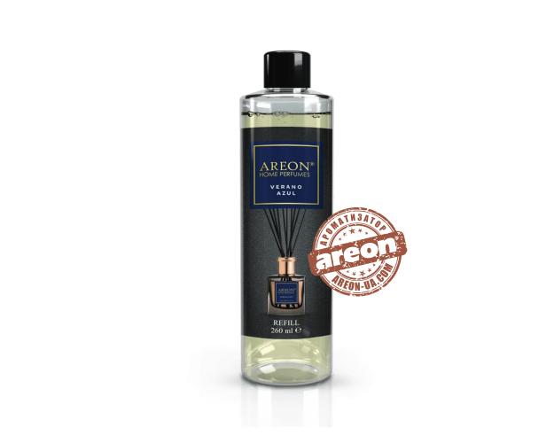 Наполнитель для аромадиффузора Areon Home Perfumess Refill Premium Verano Azul 260мл CVE04