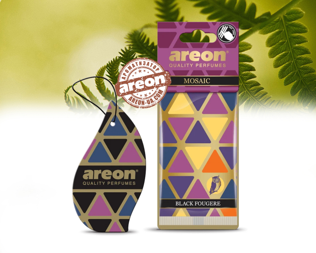 Ароматизатор повітря Areon Mosaic Black Fougere AM05