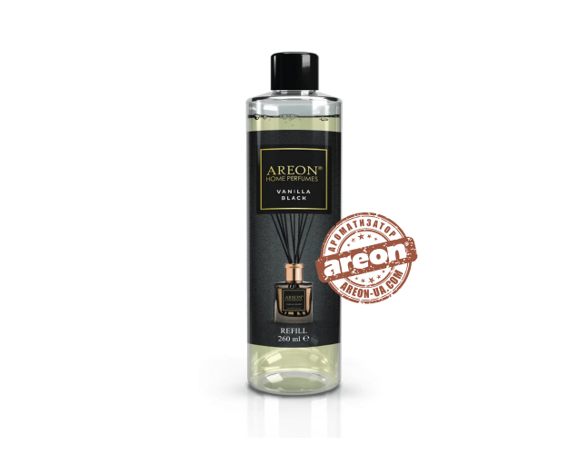Наповнювач для аромадифузору Areon Home Perfumes Refill Premium Vanilla Black 260мл CVE06