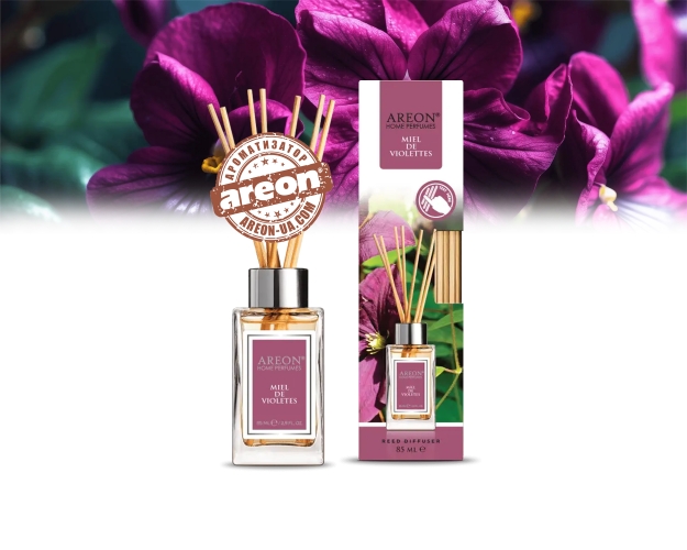 Аромадиффузор Areon Home Perfumes Miel de Violettes 85мл RS19