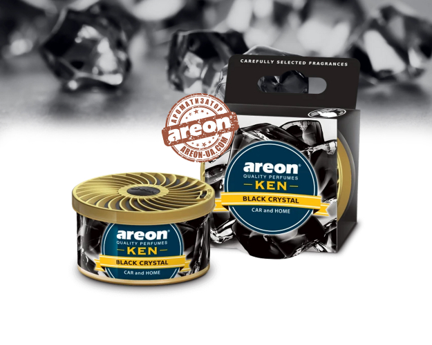 Ароматизатор воздуха Areon KEN Black Crystal AK04