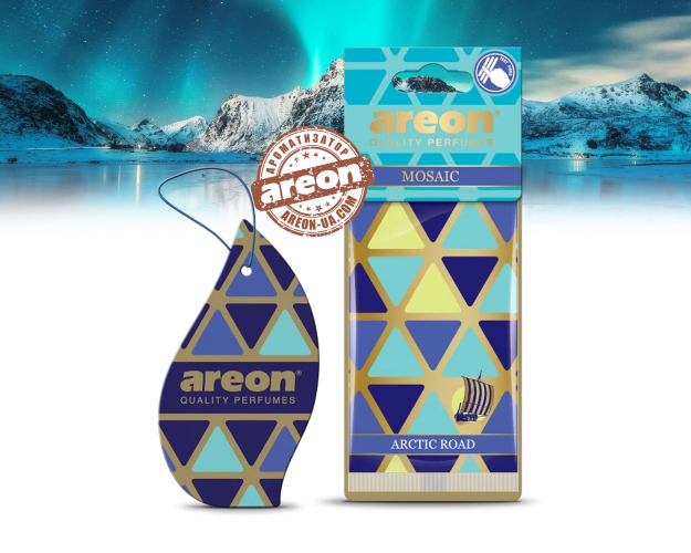 Ароматизатор повітря Areon Mosaic Arctic Road AM06