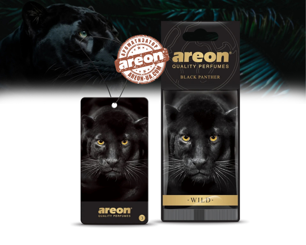 Ароматизатор повітря Areon Wild Black Panther AW02