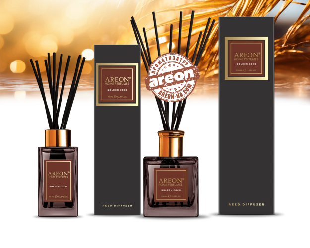 Аромадифузор Areon Home Perfume Premium Golden Coco 85мл PSL11