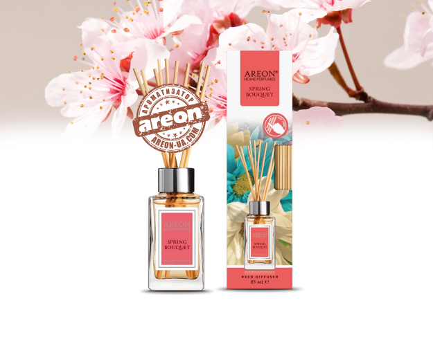 Аромадиффузор Areon Home Perfumes Spring Bouquet 85мл RS6