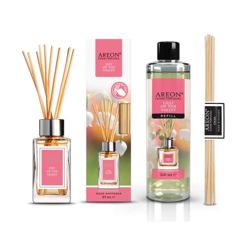 Набор ароматизаторов для дома средний Areon Home Perfumes Lily of the Valley 85+260мл RS18-RDR18