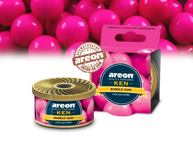 Ароматизатор повітря Areon KEN Bubble Gum
