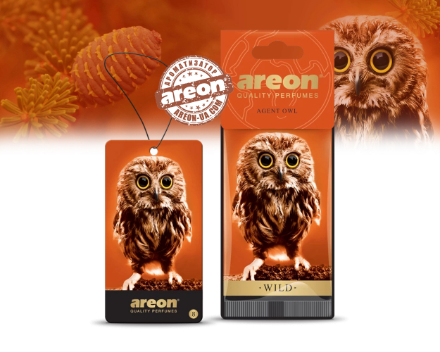 Ароматизатор воздуха Areon Wild Agent Owl AW08
