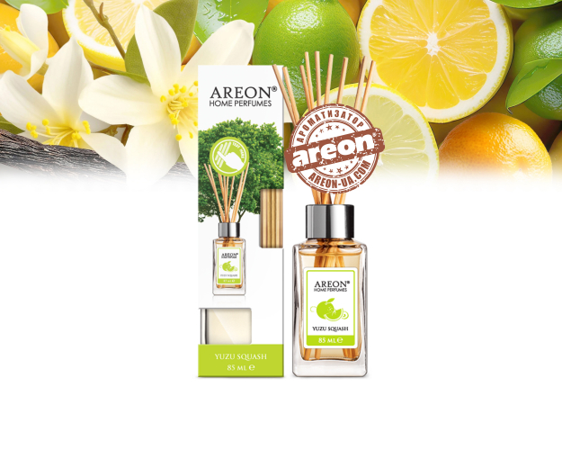 Аромадифузор Areon Home Perfume Yuzu Squash 85мл PS11