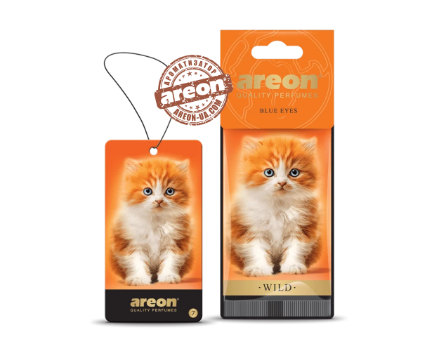 Ароматизатор воздуха Areon Wild Blue Eyes AW07