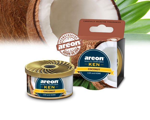 Ароматизатор воздуха Areon KEN Coconut AK27
