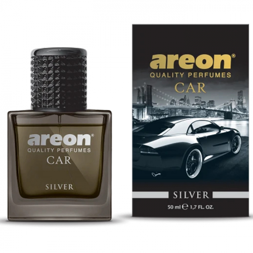 Ароматизатор повітря Areon Car Perfume Glass Silver 50мл MCP05