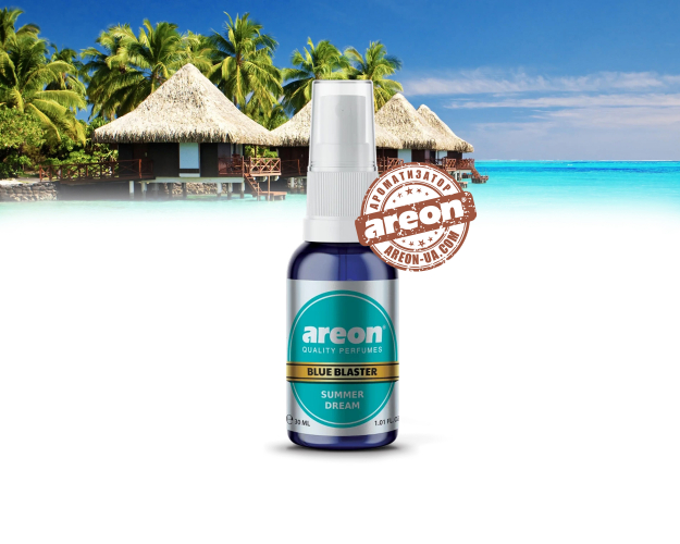 Ароматизатор воздуха Areon Perfumes Blue Blaster 30ml Summer Dream PB06